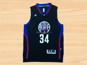 Maillot De Basket Los Angeles Clippers Paul Pierce 34 Tissus Sportif Fans Edition Noir